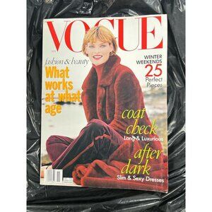 Vogue Magazine November 1996 Linda Evangelista New Sealed